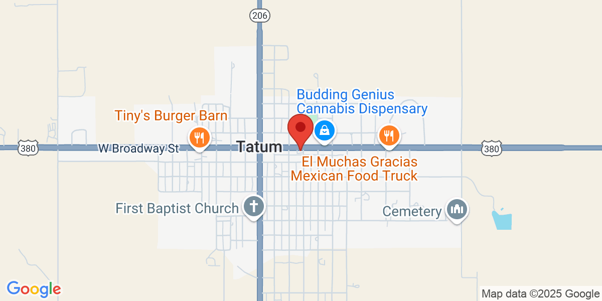 Map of Tatum Community Library